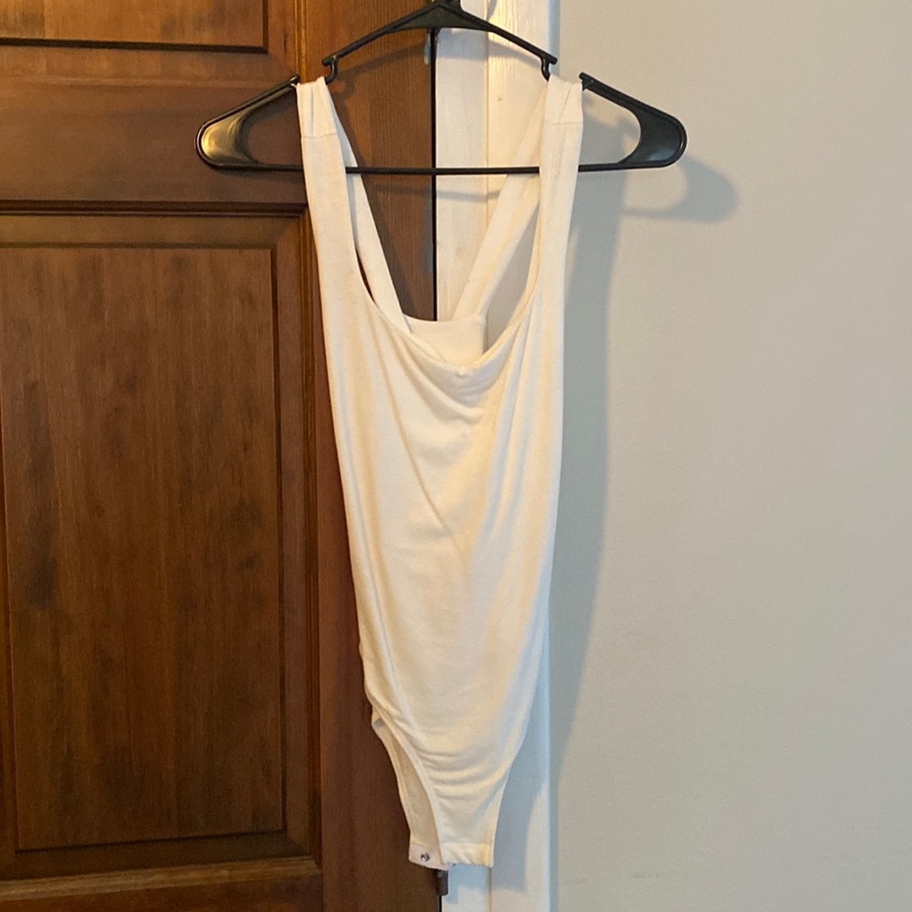 Cross back bodysuit